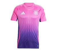 Adidas Germany Away Mens Short Sleeve Jersey 2024 Colour: Pink, Size: Large