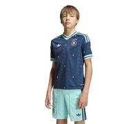 Adidas Germany 26/27 Away Junior Short Sleeve T-shirt Blue 11-12 Years Kids