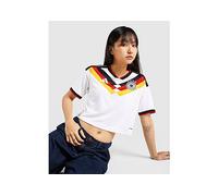 adidas Germany 26 Home Cropped Jersey - White - Womens 2XS