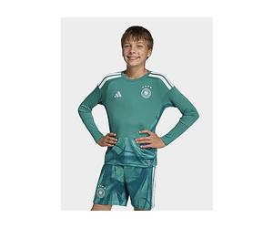 adidas Germany 26 Home Goalkeeper Kids Long Sleeve Jersey - Green 13-14Y