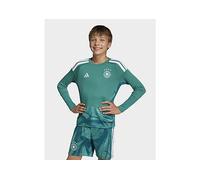 adidas Germany 26 Home Goalkeeper Kids Long Sleeve Jersey - Green 7-8Y