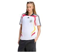 Adidas Germany Home 2007 Short Sleeve T-shirt White M Woman