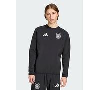 adidas Germany Tiro Travel Crew Sweatshirt, Black, Size 2Xl, Men Black