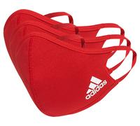 Adidas Gesichtsmaske Gr.s 3er Set Red