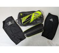 Adidas Ghost pro Shin guards -Green Black Red Shin Pads Size XL