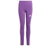 adidas - Girl's 3-Stripes Leggings 230 - Leggings size 170, purple
