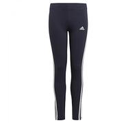 adidas Girl's 3s Leggings, Legend Ink/White, 13 Years UK