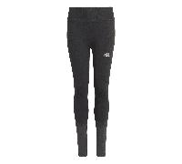 Adidas Girls Aeroknit AEROREADY Training Seamless Fitted Tight Colour: Carbon, Size: 7-8 years