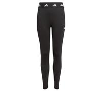 adidas Girl's AEROREADY Techfit 7/8 Tights, Black/White, 13-14 Years