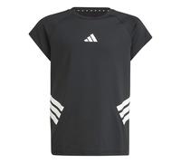 adidas Girl's All Sports NXT T-Shirt, Black/White, 9-10 Years