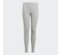 adidas Girls Cotton Leggings Age 13-14 Navy Grey sport gym casual