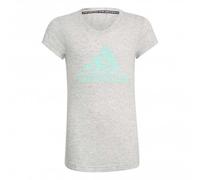 Adidas Girls Cotton Must Have BOS T Shirt Grey GM8447 - 140 9-10 years