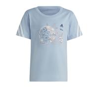 Adidas Girls Disney Moana T-Shirt Size: 6-7y, Colour: Blue