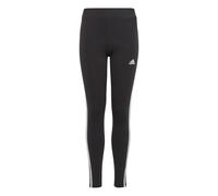 adidas Essentials 3 Stripes Junior Cotton Long Tights Black Kids Youth
