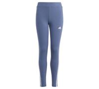 adidas Girl's Essentials 3-Stripes Cotton Tights, preloved ink/white, 13-14 Years