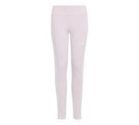adidas Girl's Essentials 3 Stripes Leggings, Clear Pink/White, 13-14 Years