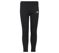 adidas Girl's Essentials 3-Stripes Tights, Black/White, 4-5 Years
