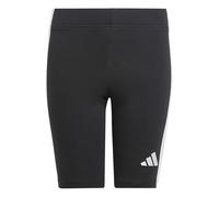 adidas Girl's ESSENTIALS BIKER SHORTS, black/white, 13-14 Years