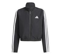 adidas Girl's ESSENTIALS CLIMACOOL JACKET, black/white, 14-15 Years