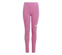 adidas Girl's ESSENTIALS LINEAR LOGO LEGGINGS, pink fusion/white, 11-12 Years