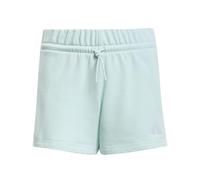 adidas Girl's Essentials Shorts, Halo Mint/White, 11-12 Years
