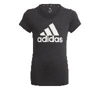 Adidas Girls Essentials T-Shirt Colour: Black, Size: 9-10 years