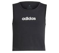 adidas Girl's Essentials Tank TOP, Black/White, 11-12 Years