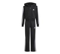 adidas Girl's Essentials Track Suit, black/white, 9-10 Years
