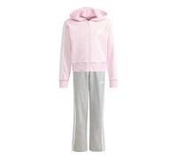 adidas Girl's ESSENTIALS TRACKSUIT, clear pink/white, 14-15 Years
