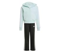 adidas Girl's ESSENTIALS TRACKSUIT, halo mint/white, 13-14 Years