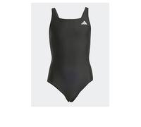 adidas Girls Essentials V Back Swimsuit, Black, Size 3-4 Years Black