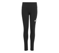 Adidas Girls Everyday Glam Cotton Leggings Colour: Black, Size: 13-14 years