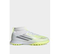 adidas Girls F50 Sparkfusion League Astro Turf Football Boot, Ftwwht/Ironmt/Hireye, Size 3 Older Ftwwht/Ironmt/Hireye