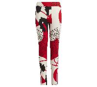 Adidas Girls Future Icons Sport Cotton 3-Stripes Wild Shapes Allover-Print Tight Colour: Multicoloured, Size: 13-14 years