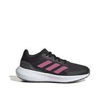 adidas Girls Girl's Junior RunFalcon 3 Lace Trainers in black pink Textile - Size UK 2