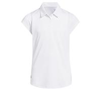 adidas Girl's Girls Performance Short Sleeve Polo Shirt, White, 11-12 Years