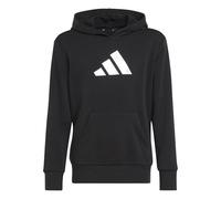 adidas Girl's Glam Graphic Hoodie Junior Sweatshirt, black, 5-6 Years