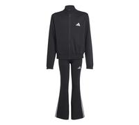 Adidas Girls Glam Track Suit Colour: Black, Size: 7-8 years