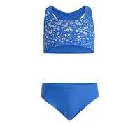 adidas Girl's Glitter Bikini Set, Bright Royal, 7-8 Years
