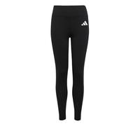 adidas Girl's GOTO PZ OPTIME 7/8 LEGGINGS, black/white, 5-6 Years