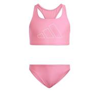 adidas Girl's Logo Bikini Set Kids, Lucid Pink/Lucid Pink, 5-6 Years