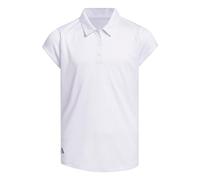 adidas Girl's Performance Polo Shirt Kids, White, 7-8 Years