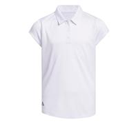 adidas Girl's Performance Polo Shirt Kids, White, 9-10 Years