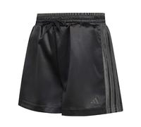 adidas Girl's Satin Short Shorts, Black/Grey six, 13-14 Years
