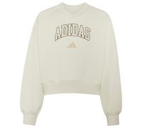 adidas - Girl's Seasonals Collegiate Typography V-Neck - Jumper size 116, sand