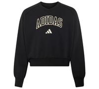 adidas - Girl's Seasonals Collegiate Typography V-Neck - Jumper size 164, black