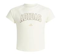 Girl's jersey athletic top adidas Collegiate Typography 7/8 ans