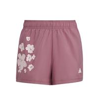 adidas Girl's TECHFIT SHORT LEGGINGS, team power red 2/bright red/white, 7-8 Years