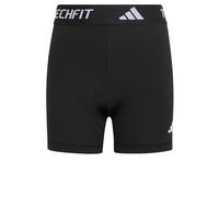 adidas Girl's Techfit Short Leggings Tights, black/white, 11-12 Years