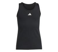 adidas Girl's Techfit Tank, Black/White, 7-8 Years